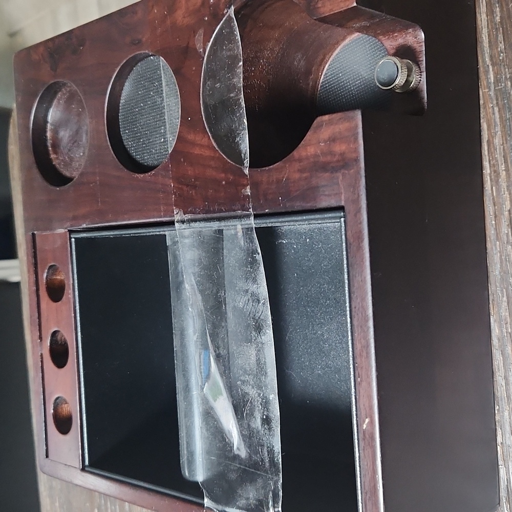 Sircles Coffee Tamper Station with Knock Box